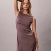 Refined Jersey Gathered Dress Refined Jersey Gathered Dress