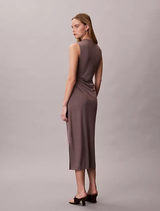 Refined Jersey Gathered Dress Refined Jersey Gathered Dress