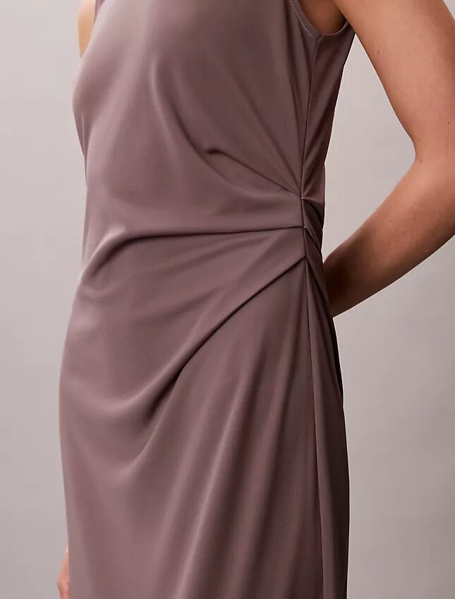 Refined Jersey Gathered Dress Refined Jersey Gathered Dress