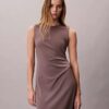Refined Jersey Gathered Dress Refined Jersey Gathered Dress