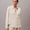 Relaxed Button-Down Utility Shirt