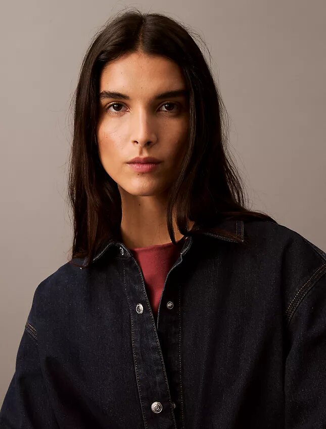 Relaxed Denim Button-Down Shirt Relaxed Denim Button-Down Shirt