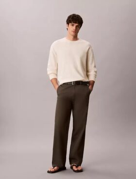 Relaxed Straight Darted Pants