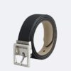 Reversible Center Bar Buckle Belt