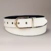 Reversible Round Buckle Belt