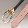 Reversible Round Buckle Belt