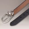 Reversible Round Buckle Belt