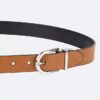Reversible Round Buckle Belt