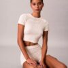 Rib Emblem Seamless Tee