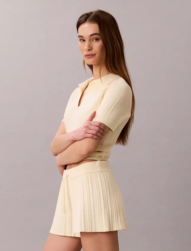 Rib Pull-On Shorts Rib Pull-On Shorts