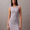 Rib Sleeveless Mini Dress Rib Sleeveless Mini Dress