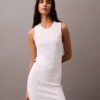 Rib Sleeveless Mini Dress Rib Sleeveless Mini Dress