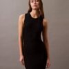 Rib Sleeveless Mini Dress Rib Sleeveless Mini Dress