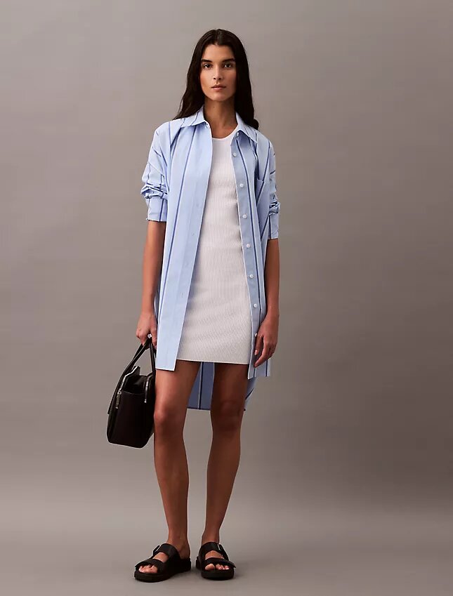 Rib Sleeveless Mini Dress Rib Sleeveless Mini Dress
