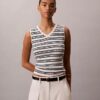 Rib V-Neck Tank Top