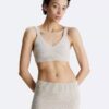 Rib Wool Blend Bralette