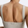 Rib Wool Blend Bralette