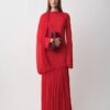 Sara Draped Evening Dress