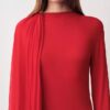 Sara Draped Evening Dress