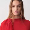 Sara Draped Evening Dress