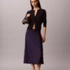 Satin Midi Skirt