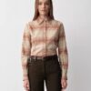 Scarlett Plaid Button-Down Shirt