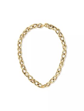 Sculptural Link Necklace