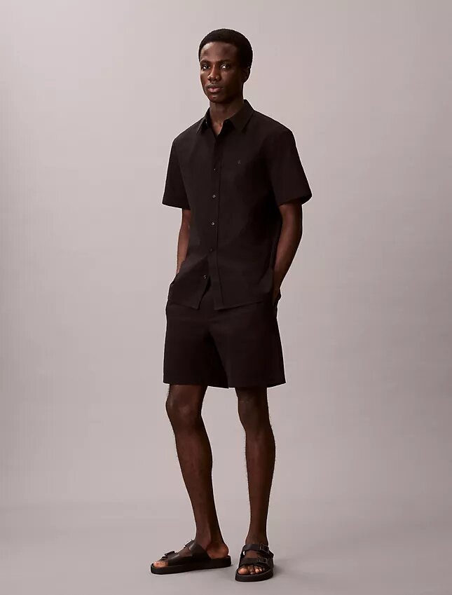 Seersucker Pull-On Shorts Seersucker Pull-On Shorts