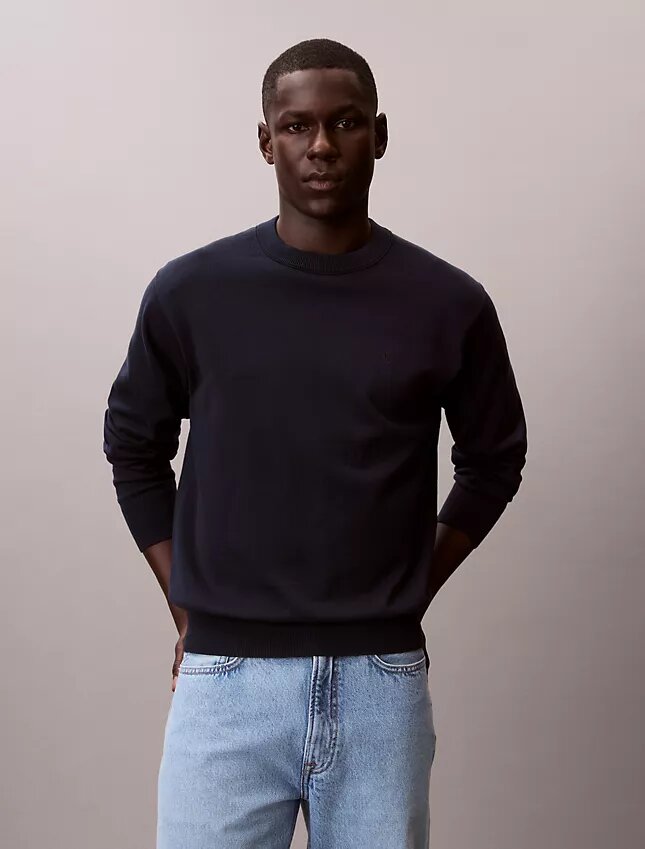 Smooth Cotton Easy Sweater Smooth Cotton Easy Sweater