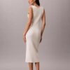 Smooth Cotton Midi Dress