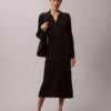 Smooth Cotton Rib Midi Dress Smooth Cotton Rib Midi Dress