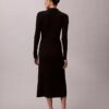 Smooth Cotton Rib Midi Dress Smooth Cotton Rib Midi Dress