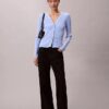 Smooth Variegated Rib Sweater Cardigan Smooth Variegated Rib Sweater Cardigan