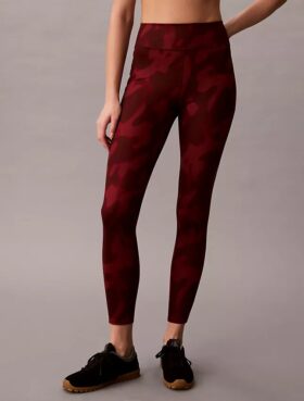 Soft Sport Abstract Print 7/8 Leggings