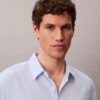Solid Linen Blend Classic Shirt