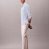 Solid Linen Blend Classic Shirt