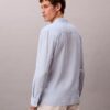 Solid Linen Blend Classic Shirt