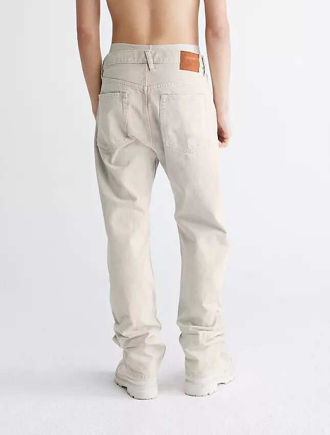 Standards Marble Dye Straight Leg Jeans Standards Marble Dye Straight Leg Jeans