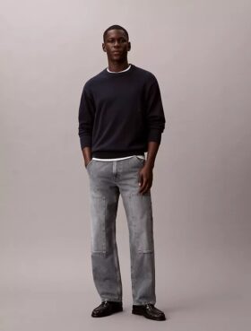 Straight Leg Carpenter Jeans