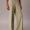 Stretch Crepe Travel Pants