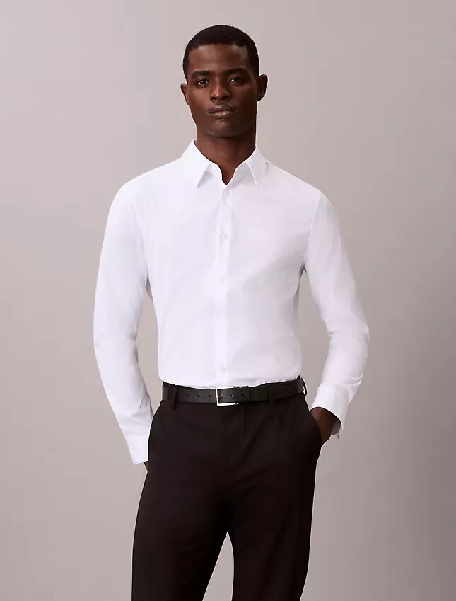 Supima Stretch Cotton Slim Shirt Supima Stretch Cotton Slim Shirt
