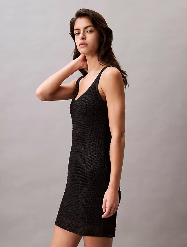 Sweater Stitch Mini Dress Sweater Stitch Mini Dress