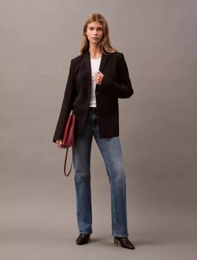 Tailored Rayon Blazer