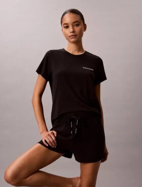 Viscose Cotton Blend Tee and Shorts Set