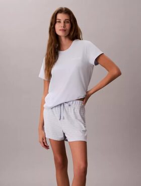 Viscose Cotton Blend Tee and Shorts Set