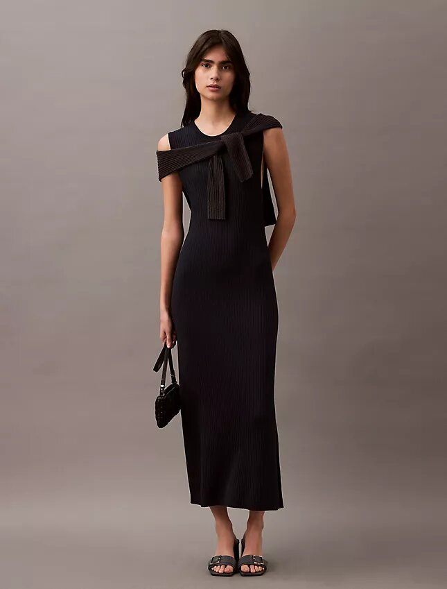 Viscose Rib Maxi Dress Viscose Rib Maxi Dress