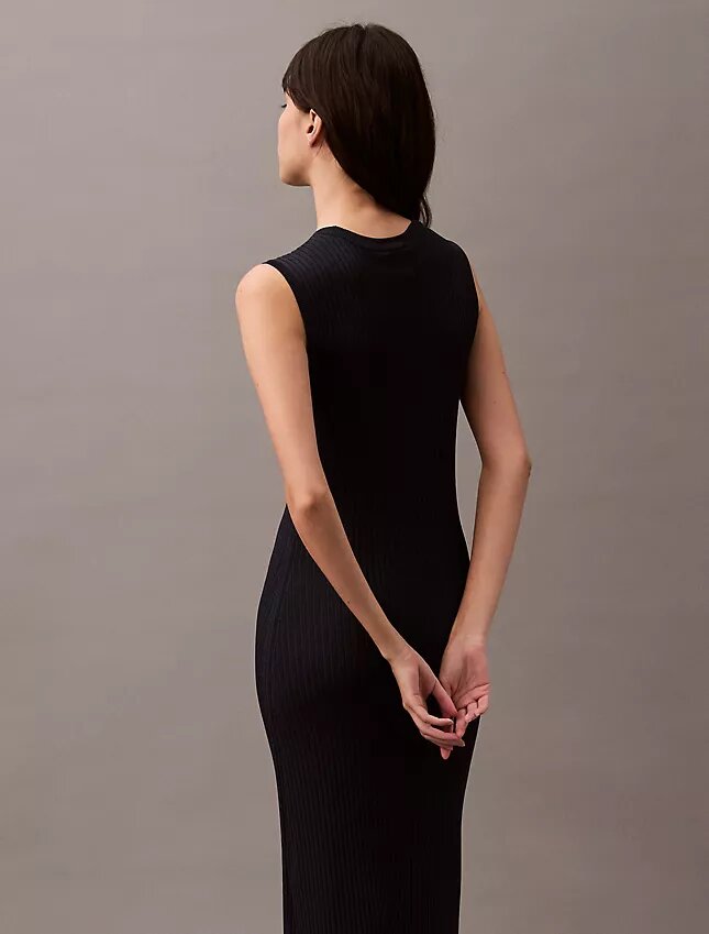 Viscose Rib Maxi Dress Viscose Rib Maxi Dress