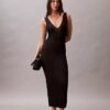 Viscose Rib Midi Dress Viscose Rib Midi Dress