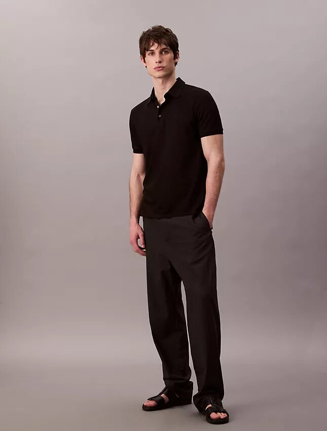 Waffle Knit Classic Polo Shirt Waffle Knit Classic Polo Shirt