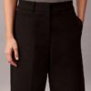 Wide Leg Cropped Chino Pant